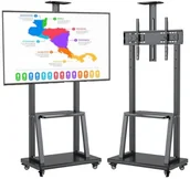 Uchwyty do telewizora - VETOUSON Mobilny Stojak na Telewizor TV 32-70 cali 60kg KART-717 Podłogowy Uniwersalny - miniaturka - grafika 1