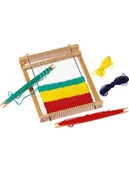 Zabawki kreatywne - Goki Ramka do tkania - 6+ - miniaturka - grafika 1