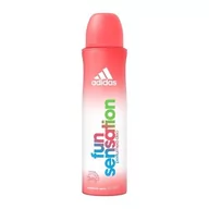 Dezodoranty i antyperspiranty męskie - Adidas Fun Sensation dezodorant spray 150ml - miniaturka - grafika 1