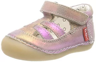 Buty dla dziewczynek - Kickers Sushy Mary Jane buty dziecięce, uniseks, Róża tęczowa, 25 EU - grafika 1