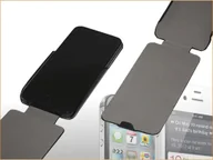 Etui i futerały do telefonów - Mucola Etui ochronne Etui na telefon komórkowy iPhone 5 Etui składane Etui czarne Etui na wyświetlacz Etui na telefon komórkowy Ochrona Etui na telefon komórkowy Portfel Apple Bumper - miniaturka - grafika 1