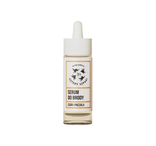 Mydlarnia Cztery Szpaki Serum do brody Cedr i Paczula 30ml - Kosmetyki i akcesoria do pielęgnacji brody - miniaturka - grafika 1