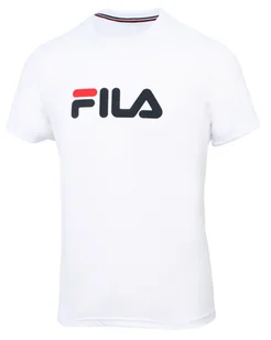 Koszulka męska Fila  T-Shirt Logo White S - Koszulki sportowe męskie - miniaturka - grafika 1