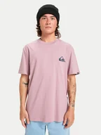 Koszulki męskie - Quiksilver T-Shirt Ev Mini Logo Ss EQYZT08181 Fioletowy Regular Fit - miniaturka - grafika 1