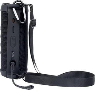 INF JBL Flip 6 Silikonowe Etui Ochronne z Paskiem na Ramię Czarny - Etui i futerały do telefonów - miniaturka - grafika 1