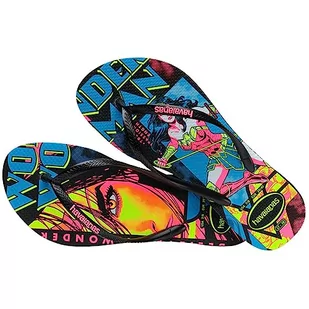 Havaianas Slim Heroinas japonki damskie, czarny, 41/42 EU - Klapki i japonki damskie - miniaturka - grafika 1