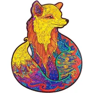 Puzzle - Puzzle Drewniane Lis 3D, Rozmiar A3, Puzzle Kreatywne dla Dorosłych Lisek - miniaturka - grafika 1