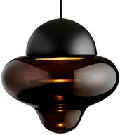 Lampy sufitowe - Design By Us - Nutty XL Lampa Wisząca Brown/Black Design By Us - miniaturka - grafika 1