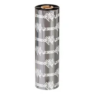 Taśmy do drukarek barwiące - Taśma termotransferowa Zebra 110mm x 74m 0,5" woskowa (02300GS11007) black - miniaturka - grafika 1