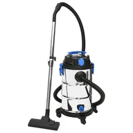 Odkurzacze przemysłowe - Odkurzacz na mokro i na sucho, 1200 W, 30 L, srebrny - miniaturka - grafika 1
