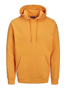 JACK & JONES Męska bluza z kapturem Jorbrink Sweat Hood, Iceland Poppy/Fit: cropped Box/szczotkowany, L - Bluzy męskie - miniaturka - grafika 1