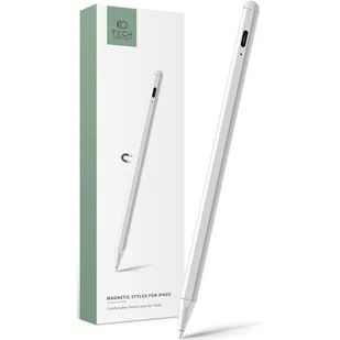 Rysik TECH-PROTECT UltraPrecise Magnetic Stylus Biały MAGNETIC STYLUS - Akcesoria do tabletów i e-booków - miniaturka - grafika 1