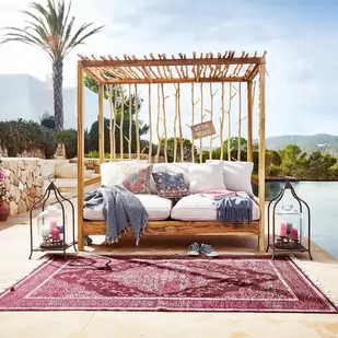 Łóżko ogrodowe Hartford - Pozostałe meble ogrodowe - miniaturka - grafika 1