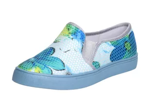 Tenisówki damskie, buty American Club 10022 Bl - Trampki damskie - miniaturka - grafika 1