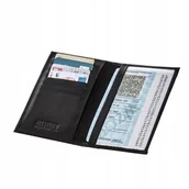 Etui na dokumenty i karty - Polskie Skórzane Etui na Dowód Rejestracyjny i Dokumenty Karty Belveder - miniaturka - grafika 1