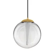 Lampy sufitowe - Lampa zwisająca HUALMAY LE44832 LED 7W 3000K bańka szklana złota przezroczysta - miniaturka - grafika 1