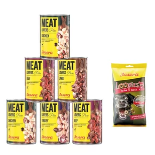 Josera Meatlovers Pure, 6 x 400 g - Pakiet mieszany (4 smaki) - Mokra karma dla psów - miniaturka - grafika 2