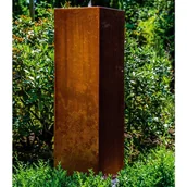 Fontanny ogrodowe - Fontanna ogrodowa KÖHKO® "Peru" wysokość 119 cm Fontanna ogrodowa 31006 wykonana ze stali Corten z oświetleniem LED - miniaturka - grafika 1