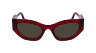 Okulary przeciwsłoneczne - KARL LAGERFELD Damskie okulary przeciwsłoneczne KL6122S, cyklamen, jeden rozmiar, Cyklamen, Rozmiar uniwersalny - miniaturka - grafika 1