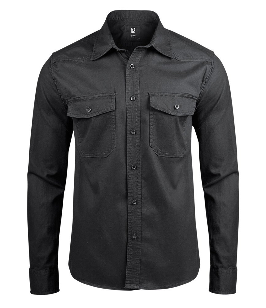 koszula FLANELLSHIRT black-XL