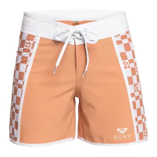 Szorty kąpielowe damskie ROXY Printed BSH 5" - Spodenki damskie - miniaturka - grafika 1