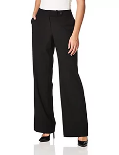 Spodnie damskie - Calvin Klein Damskie spodnie z prostymi nogawkami - czarne - 8, Czarny, 0 - grafika 1