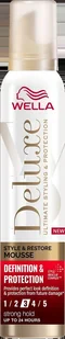 Wella WELLA DELUXE Definition & Protection, pianka do włosów, 200 ml - Kosmetyki do stylizacji włosów - miniaturka - grafika 1