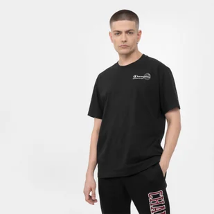 Męski t-shirt z nadrukiem CHAMPION ROCHESTER ECO FUTURE Crewneck T-Shirt - Koszulki sportowe męskie - miniaturka - grafika 1