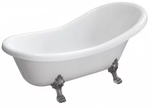 Omnires Marble+ Atena 174,5x82 biały połysk Atena174BP - Wanny - miniaturka - grafika 1