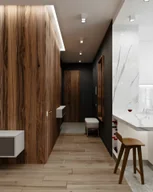 Lampy sufitowe - Biała lampa sufitowa Lyon - spot prostokątny - korytarz - miniaturka - grafika 1