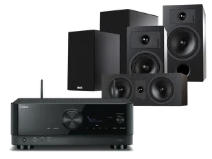 Kino domowe Yamaha RX-V6A (czarny) + Tesi 3 + 2 + 7 (czarny) - Kino domowe - miniaturka - grafika 1
