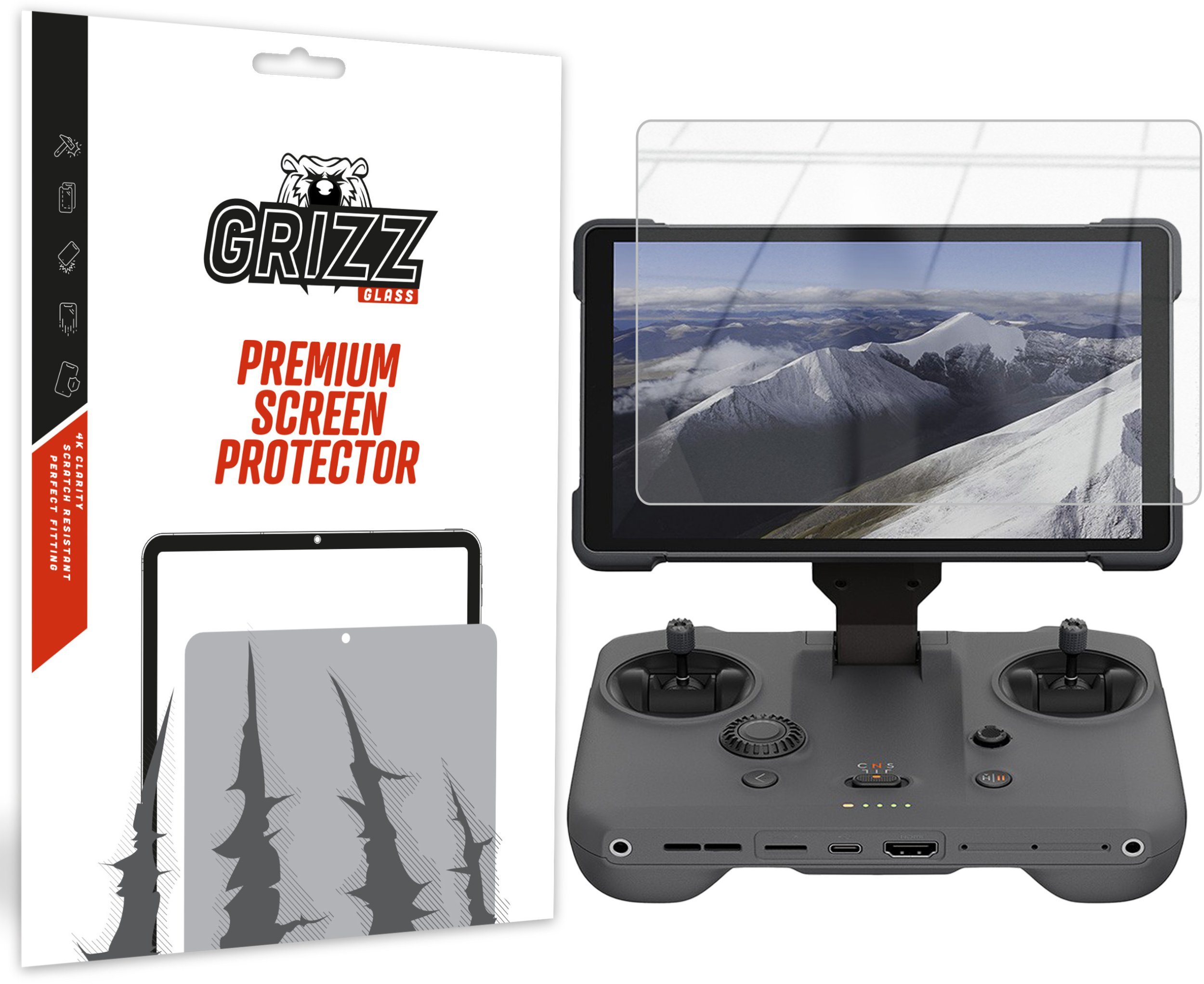 GrizzGlass Szkło hybrydowe HybridGlass do DJI Mavic 4 Pro