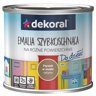 Dekoral Dekoral Emalia szybkoschnąca pączek w maśle 500 ml - Emalie - miniaturka - grafika 1
