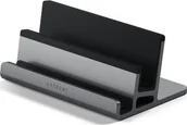 Części i akcesoria do laptopów - Satechi Aluminowa podstawka Satechi Dual Vertical Laptop Stand na laptopa oraz iPada space gray - miniaturka - grafika 1