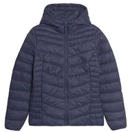 Kurtki i kamizelki sportowe damskie - Kurtka 4F H4Z22KUDP00331S - granatowa - miniaturka - grafika 1