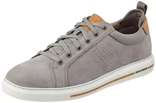 Skechers Męskie trampki Pertola, Szary nubuk, 45 EU - Trampki męskie - miniaturka - grafika 1
