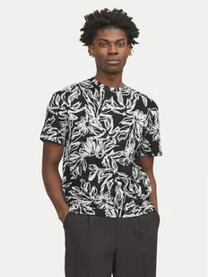 Jack&Jones T-Shirt Lafayette 12250434 Czarny Relaxed Fit - Koszulki męskie - miniaturka - grafika 1