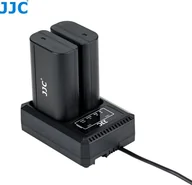 Ładowarki do aparatów dedykowane - Ładowarka do aparatu JJC Ładowarka dwukanałowa JJC DCH-BLJ31 do akumulatorów DMW-BLJ31 - miniaturka - grafika 1