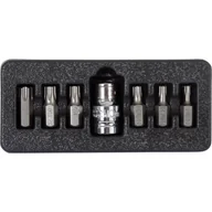 Bity - Zestaw końcówek TORX T25-T55 7 sztuk S2 PROLINE - miniaturka - grafika 1