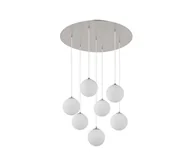 Lampy sufitowe - Globo 56140-7H - LED Żyrandol na lince RIHA 7xG9/3,5W/230V biały - miniaturka - grafika 1