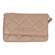 Torebki damskie - Valentino Torebka Damska Ocarina Flap Bag Ciemny Beż - miniaturka - grafika 1