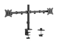 Uchwyty do monitorów - Equip 650157 uchwyt / stojak do monitorów 81,3 cm (32") Czarny Biurko - miniaturka - grafika 1