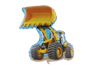 Grabo Balloons Balon foliowy Koparka - 67 x 86 cm - 1 szt. - Urodziny dziecka - miniaturka - grafika 1