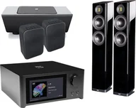 Kino domowe - NAD M10 V2 czarny + Vela FS407 czarny + Pulse Flex 2i czarny + Pulse Sub+ czarny - miniaturka - grafika 1