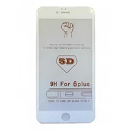 Szkła hartowane na telefon - NEMO Hartowane Szkło 5D Iphone 6+ Białe GTIN13 - miniaturka - grafika 1