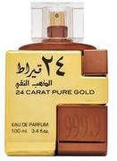 Wody i perfumy unisex - Lattafa 24 Carat Pure Gold woda perfumowana 100ml - miniaturka - grafika 1
