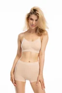 Majtki damskie - Figi Bamboo Boyshorts Nude (Rozmiar L) - miniaturka - grafika 1