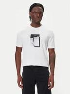 Koszulki męskie - BOSS T-Shirt Te_Brokenice 50554640 Biały Regular Fit - miniaturka - grafika 1