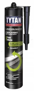 Tytan Uszczelniacz dekarski bitumiczny Professional czarny 310 ml DAT-DE-CZ-031 - Silikony - miniaturka - grafika 1