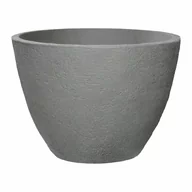 Donice - Donica plastikowa Stone śr. 60 cm szara Vog - miniaturka - grafika 1